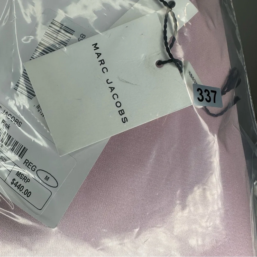 NWT MARC JACOBS Duchesse-satin Skirt In Baby Pink Size 6 - Picture 8 of 10